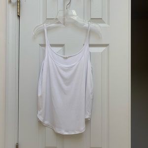 🌟5 FOR $20, garage white spaghetti top S
